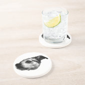 Dessous De Verre En Grès Sip de point après-lueur — Terrier (Côté)