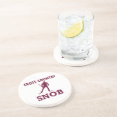 Dessous De Verre En Grès Ski de fond (Côté)