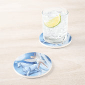 Dessous De Verre En Grès Sky Féerie Aspar et Unicorn (Côté)