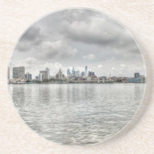 Dessous De Verre En Grès Skyline Philly