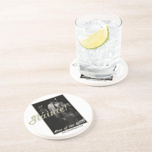 Dessous De Verre En Grès Sláinte ! (Côté)