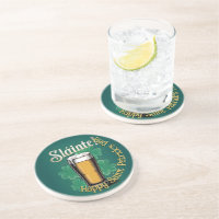 Slàinte ! Saint Patrick's Day Pint of Beer on Gree