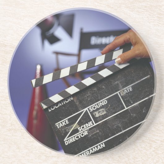 Dessous De Verre En Grès Slate de directeur (Devant)