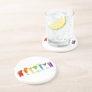 Dessous De Verre En Grès SlipperyJoe's Cheers alcool cocktail orgueil neon 