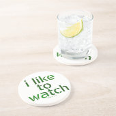 Dessous De Verre En Grès SlipperyJoe's Like to Watch Voyeurism peeping Tom (Côté)