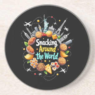 Dessous De Verre En Grès Snacking Autour Du Monde Fast Food Travel Travele