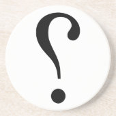 Dessous De Verre En Grès sNARK mARK {ironicon} (Devant)