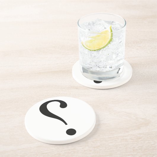 Dessous De Verre En Grès sNARK mARK {ironicon} (Côté)