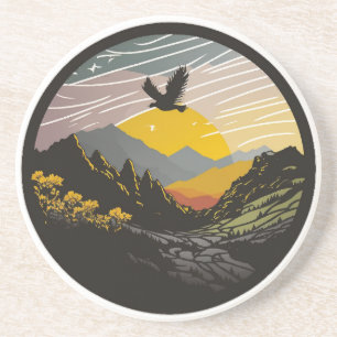 Dessous De Verre En Grès Snowdonia