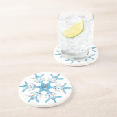 DESSOUS DE VERRE EN GRÈS SNOWFLAKE (Côté)