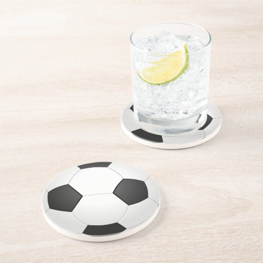 Dessous De Verre En Grès soccerball (Côté)