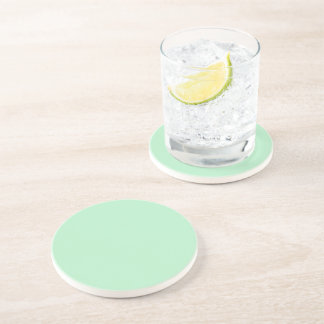 Dessous De Verre En Grès Soft Mint Green Coaster