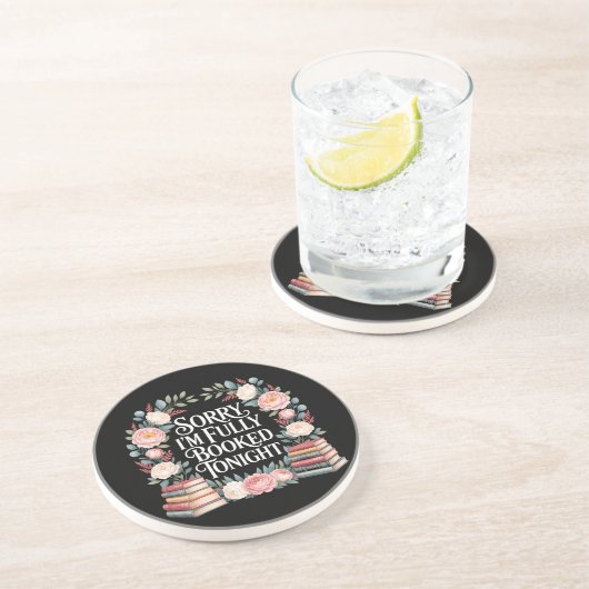 Dessous De Verre En Grès Sorry I'M Fully Booked Tonight (Côté)