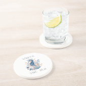 Dessous De Verre En Grès Sous le Dessous de verre de grès de mer (Côté)