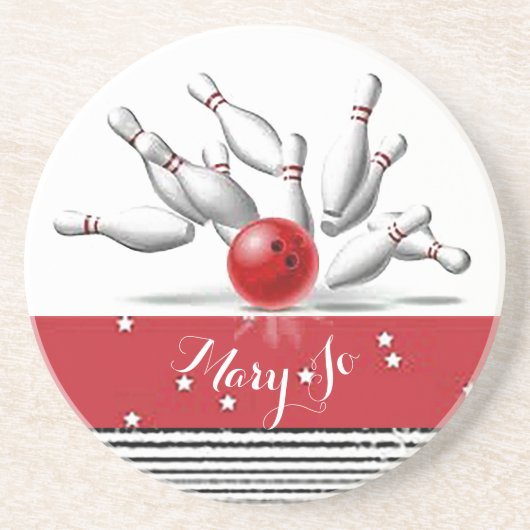 Dessous De Verre En Grès Sous-verre en grès personnalisé pour joueur de qui (Devant)