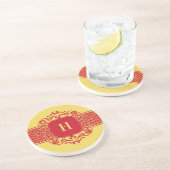 Dessous De Verre En Grès Sous-verre indien Joyeux Noël (Côté)