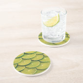 Dessous De Verre En Grès Sous-verres en grès calcaire (Côté)