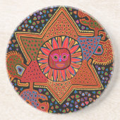 Dessous De Verre En Grès Southwest Del Sol (Devant)