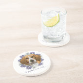 Dessous De Verre En Grès Souvenir Beagle (Côté)
