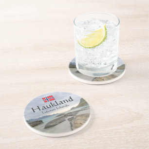 Dessous De Verre En Grès Souvenir Haukland