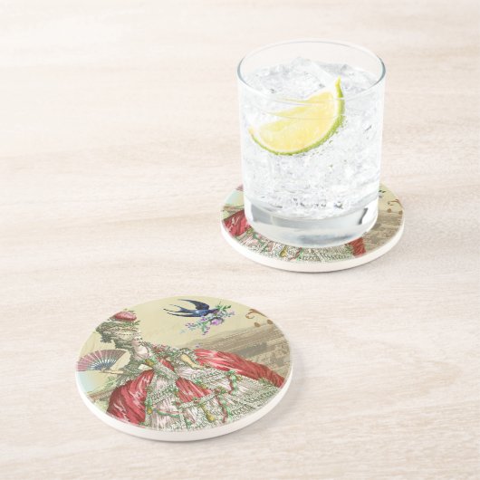 Dessous De Verre En Grès Souvenirs de Versailles (Côté)