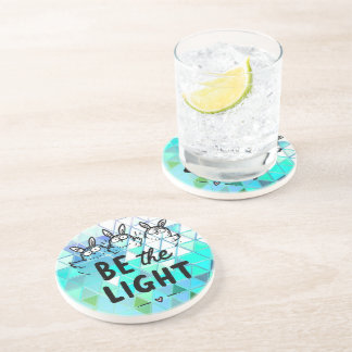 Dessous De Verre En Grès Soyez la Lumière