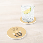 Dessous De Verre En Grès Soyez Vous-Même (Côté)