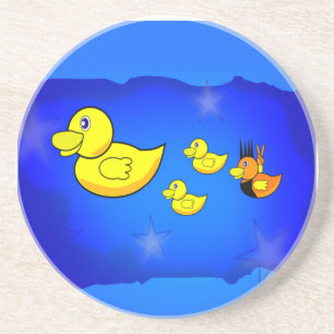 Dessous De Verre En Grès Soyez vous-même canard