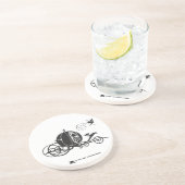 Dessous De Verre En Grès SPARKLE Cendrillon's Citrouille Carriage (Côté)