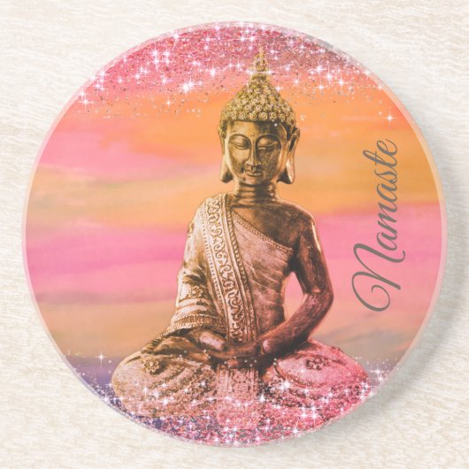 Dessous De Verre En Grès Sparky Dreamy Zen Budda (Devant)