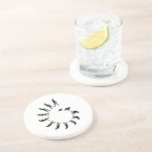 Dessous De Verre En Grès Spirale d'évolution (Côté)