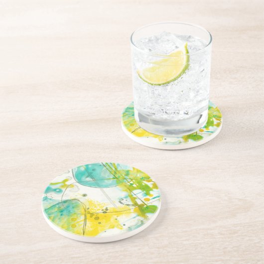 Dessous De Verre En Grès Splash II (Côté)