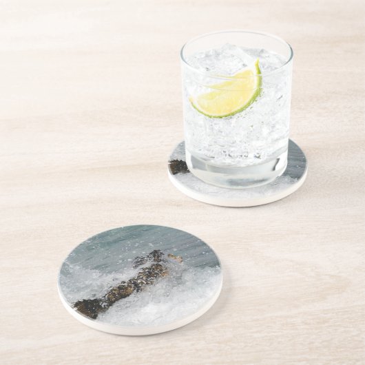 Dessous De Verre En Grès Spray (Côté)