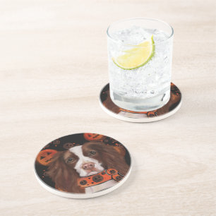 Dessous De Verre En Grès Springer Spaniel Anglais
