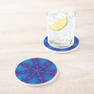 Dessous De Verre En Grès Starburst Océan