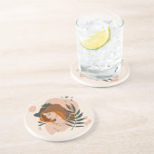 Dessous De Verre En Grès Stars Boho Woman (Côté)