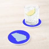 Dessous De Verre En Grès State of Georga Sandstone Coaster (Côté)
