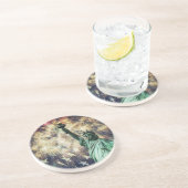 Dessous De Verre En Grès Statue de la Liberté (Côté)