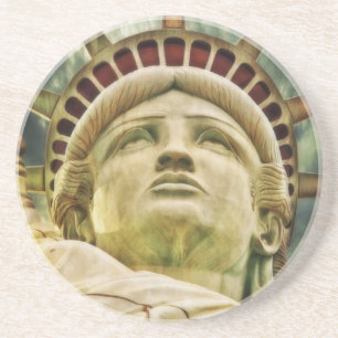 Dessous De Verre En Grès Statue de la Liberté
