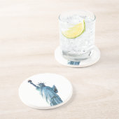 Dessous De Verre En Grès Statue de la liberté (Côté)