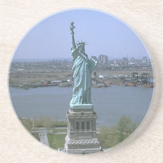 Dessous De Verre En Grès Statue de la liberté (Devant)