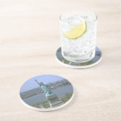 Dessous De Verre En Grès Statue de la liberté (Côté)