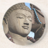 Dessous De Verre En Grès Statues de Bouddha (Devant)