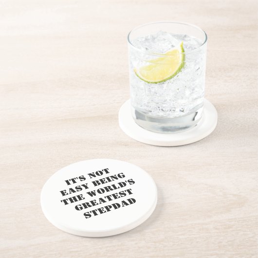 Dessous De Verre En Grès Stepdad (Côté)