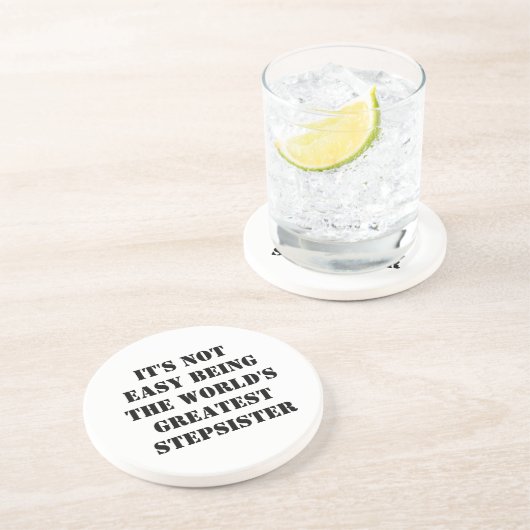 Dessous De Verre En Grès Stepsoeur (Côté)