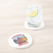 Dessous De Verre En Grès Stockholm Suède (Côté)