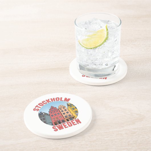 Dessous De Verre En Grès Stockholm Suède (Côté)