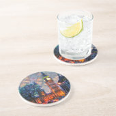 Dessous De Verre En Grès Stone Drink Coasters Big Ben London (Côté)