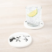 Dessous De Verre En Grès Strides et histoires (Côté)