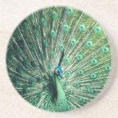 Dessous De Verre En Grès Strut Peacock (Devant)